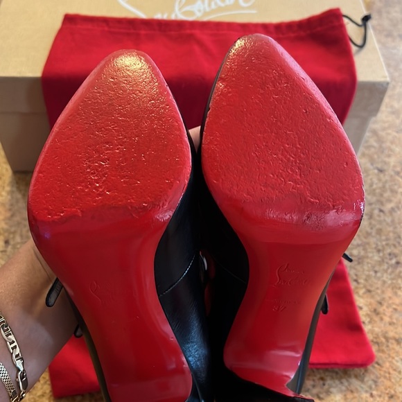 ❌SOLD❌Christian Louboutin Lilian Nappa 120mm Heels, size 37 - Picture 10 of 11